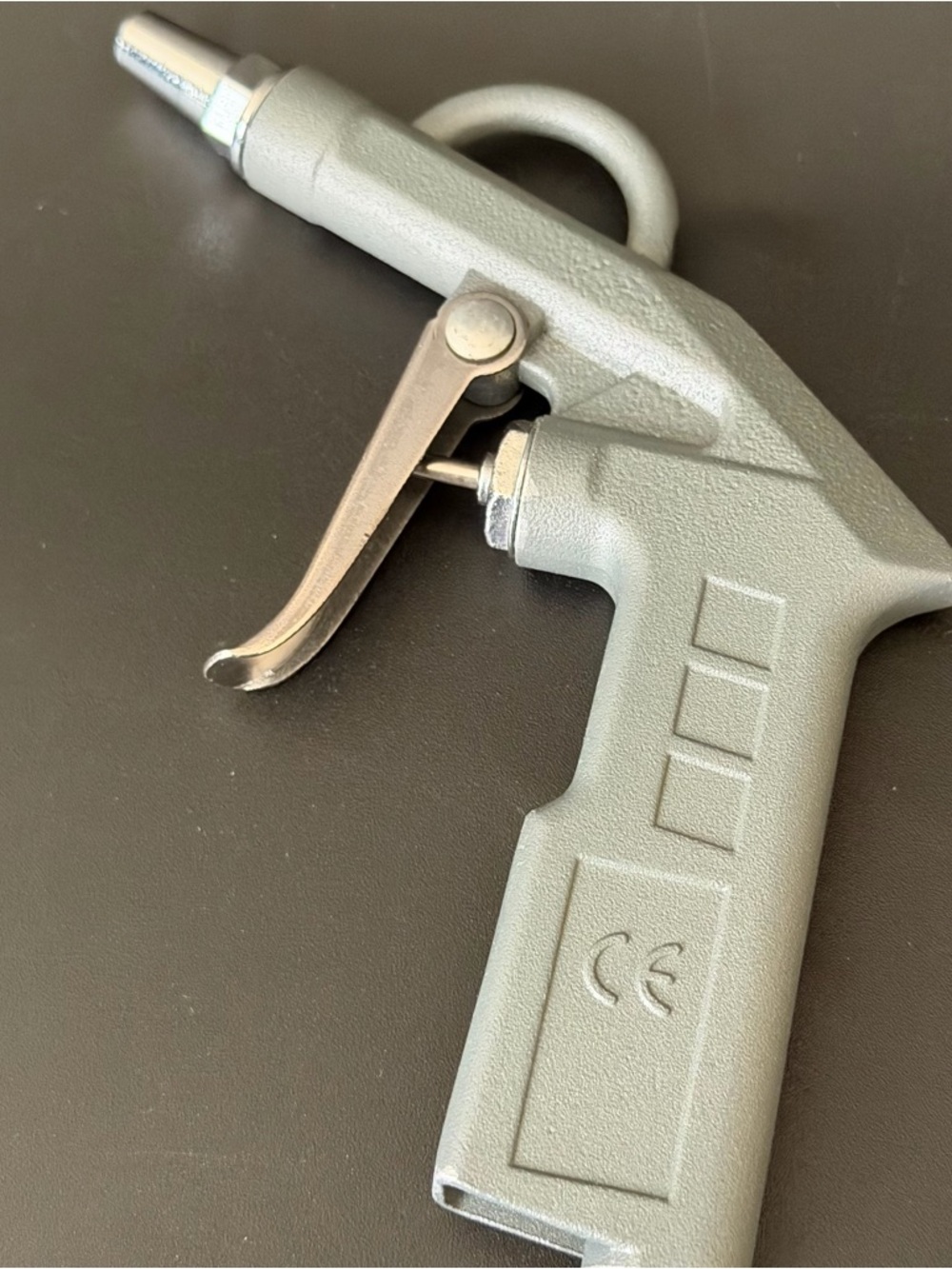 Justin Boots Gray Pneumatic Air Blow Gun with Metal Trigger
